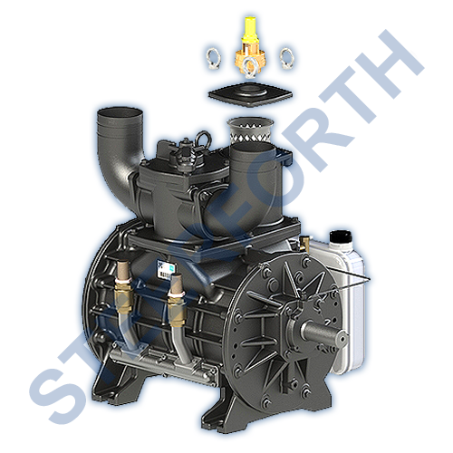 BALLAST AIR INJECTION COOLED VACUUM PUMP (350013500 L/MIN), Tanker