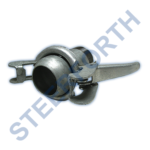 PART311 - MALE THREADED COUPLING + LEVER GALVANISED